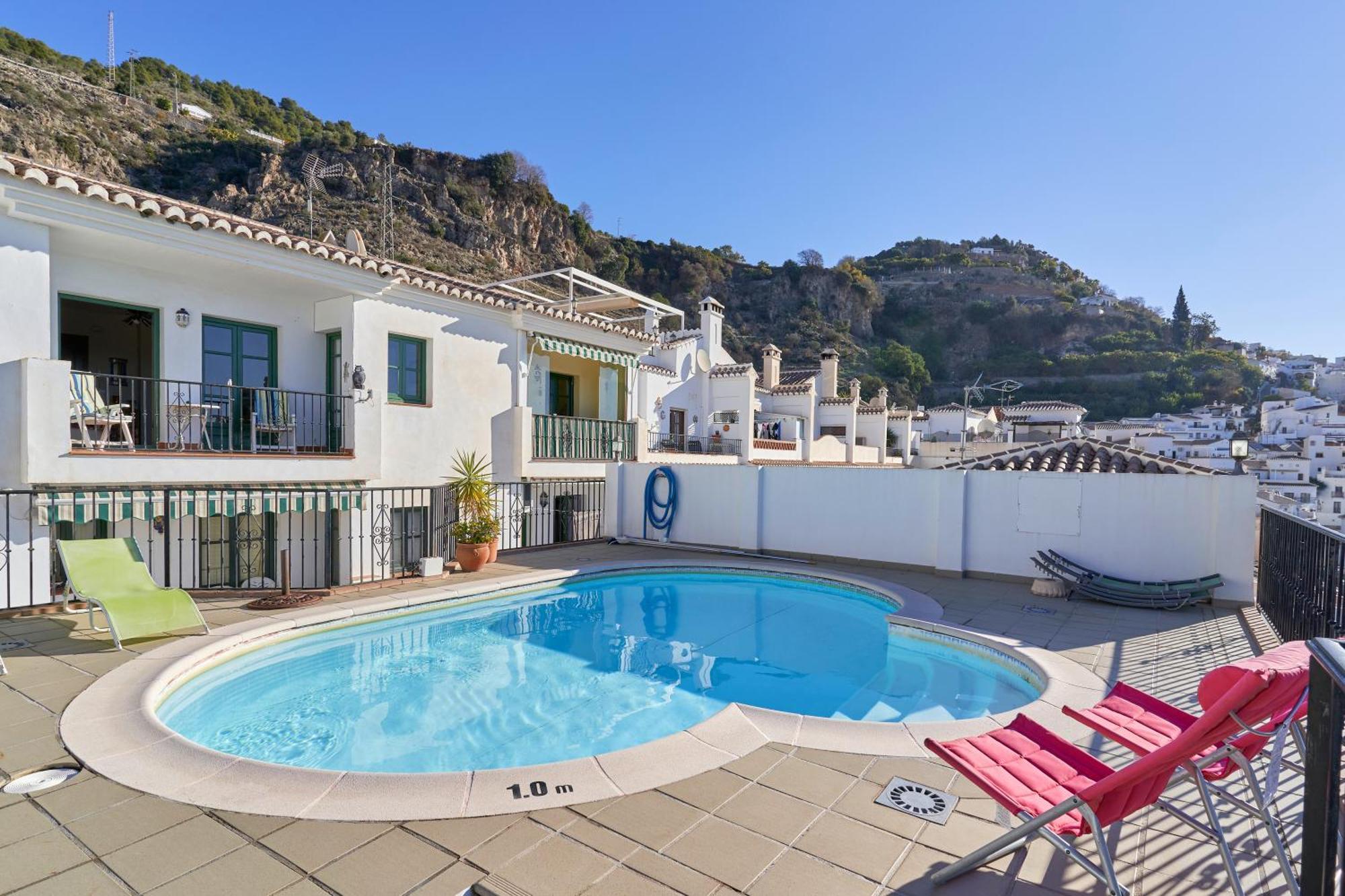 Ferienwohnung Casa Ella Frigiliana Exterior foto